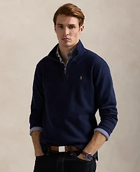 Polo Ralph Lauren Men's Estate-Rib Cotton Quarter-Zip Pullover