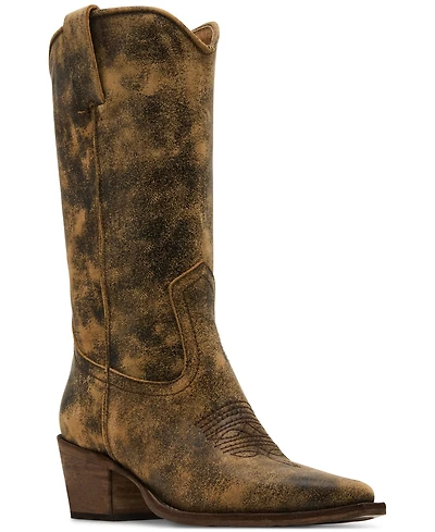 Steve Madden Women's Albany Western Cowboy Boots