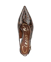 Circus Ny by Sam Edelman Women's Fawn High-Vamp Pointed Toe Pumps