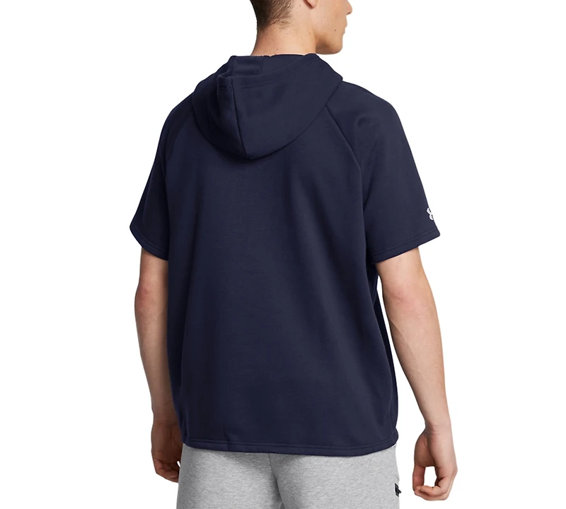 Under Armour Men's Rival Regular-Fit Fleece Hooded T-Shirt