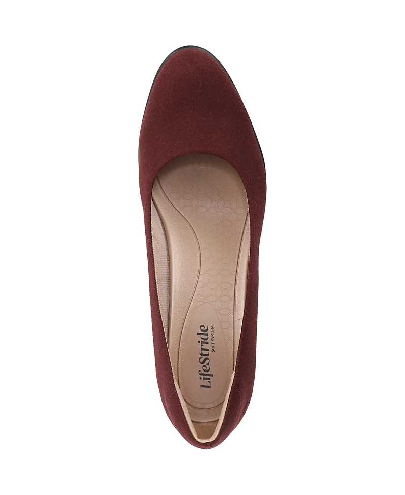 LifeStride Women's Elevate Block Heel Dress Pumps