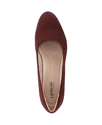 LifeStride Women's Elevate Block Heel Dress Pumps