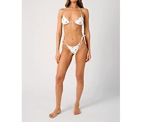 WeWoreWhat Women's Triangle Top