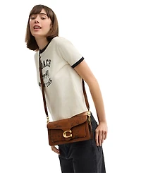 Coach x Peanuts Tabby 26 Shoulder Bag with Newspaper Print