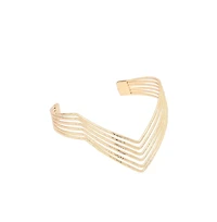 Sohi Ribbed Statement Armlet
