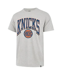 '47 Brand Men's Gray New York Knicks Walk Talk Franklin T-Shirt