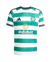 Adidas Men's White Celtic 2025/26 Home Replica Jersey
