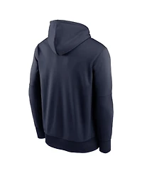 Nike Men's Navy Tennessee Titans Performance Pullover Hoodie
