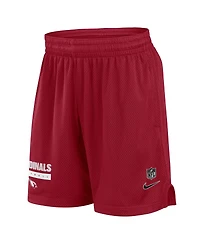Nike Men's Cardinal Arizona Cardinals 2024 Sideline Performance Mesh Shorts