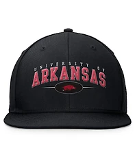 Top of the World Men's Black Arkansas Razorbacks Bullpen Snapback Hat