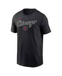 Nike Men's Black Chicago White Sox City Connect Wordmark T-Shirt