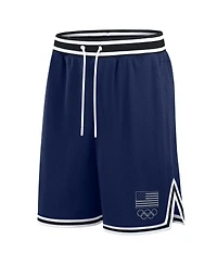 Fanatics Men's Navy Team Usa Future Ground Shorts
