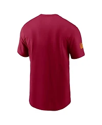 Nike Men's Burgundy Washington Commanders Sideline Performance T-Shirt