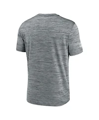 Nike Men's Gray Las Vegas Raiders Sideline Velocity Performance T-Shirt