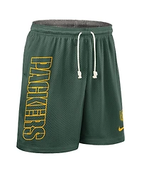 Nike Men's Green Bay Packers Sideline Reversible Performance Shorts