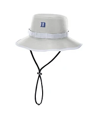 Nike Men's Gray Duke Blue Devils 2025 Sideline Apex Boonie Performance Bucket Hat
