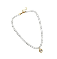 Sohi Pellet Multi-Layer Necklace