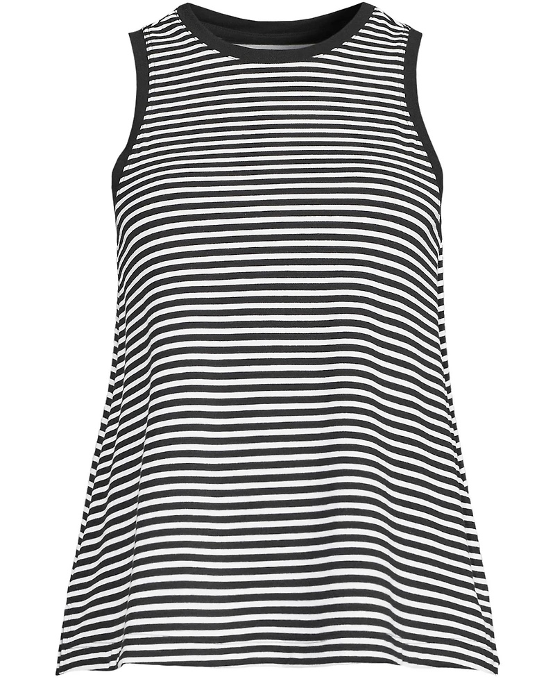 Lands' End Women's Power Performance Crewneck Tank Top
