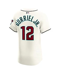 Nike Men's Lourdes Gurriel Jr. Cream Arizona Diamondbacks Home Elite Jersey