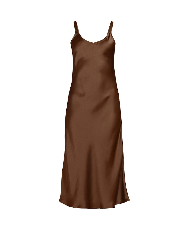 Lands' End Women's Satin Slip Dress