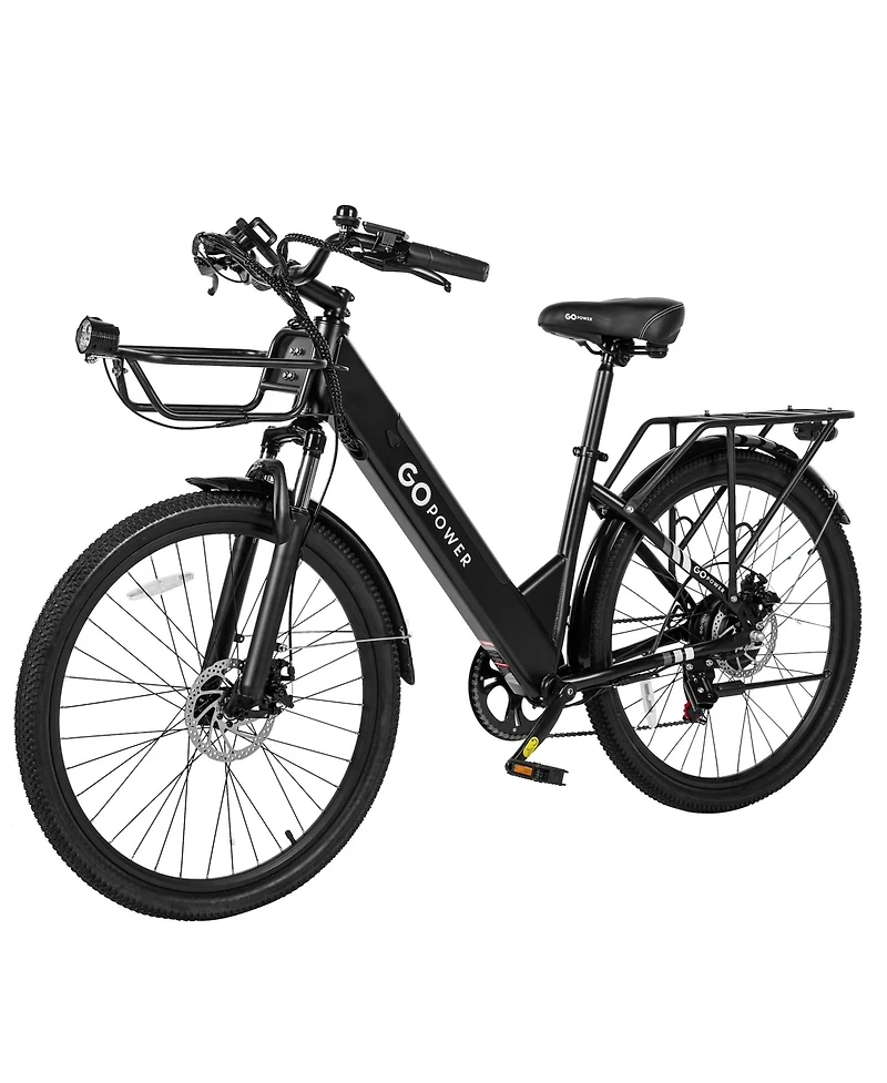 GoPowerBike GoVelo Ebike with 20 mph Max Speed & 500W Motor