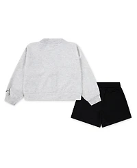 Nike Toddler Girls 2-Piece Varsity Prep Cardigan and Skort Set