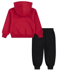 Jordan Toddler Boys 2-Piece Brooklyn Fleece Full-Zip Hoodie and Pants Set