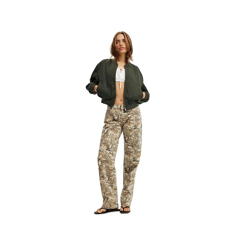 Cotton On Women's Low Rise Straight Jean