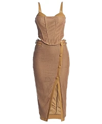 Jluxlabel Women's Textured Mystique Midi Skirt