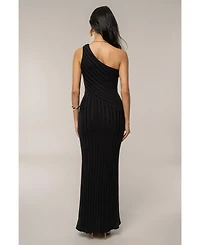 Jluxlabel Women's Fringe Knit Maxi Dress