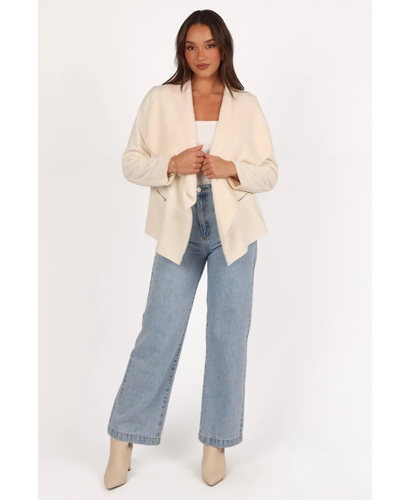 Petal and Pup Women's Lopez Faux Sherling Jacket