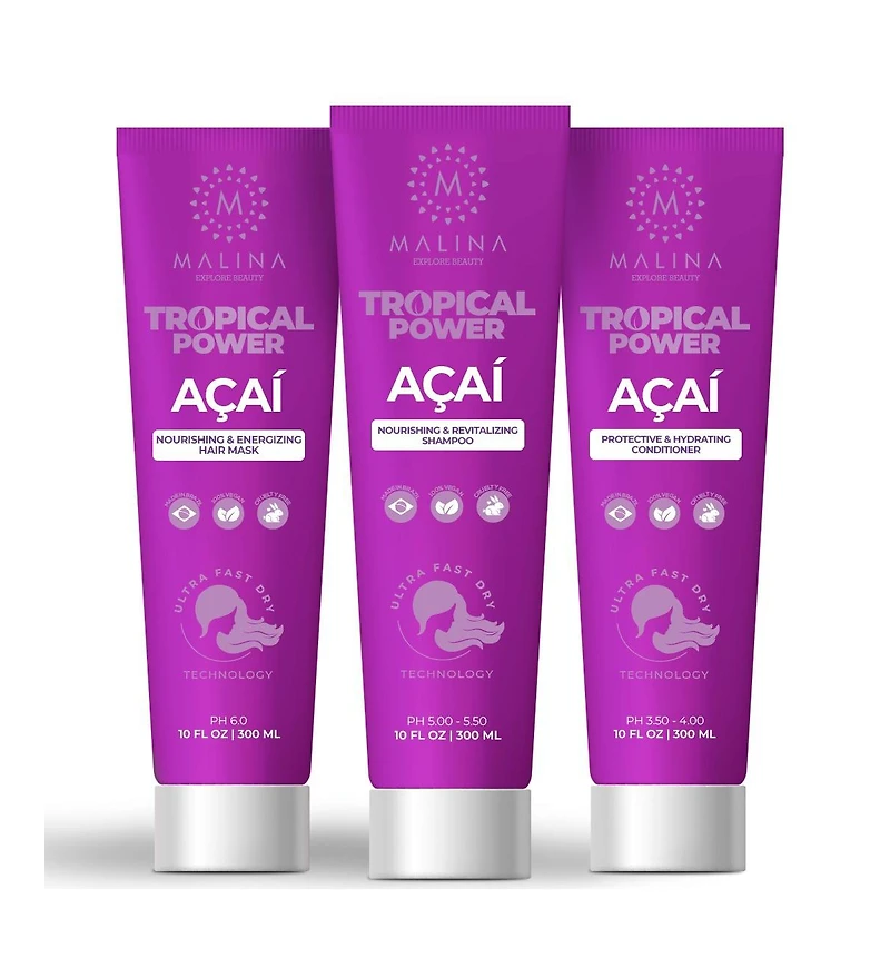 Malina Nourishing & Revitalizing Acai Shampoo