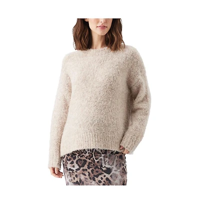 Ripe Maternity Maternity Theo Cosy Knit Sweater in Latte - Stylish and Comfortable Knitwear