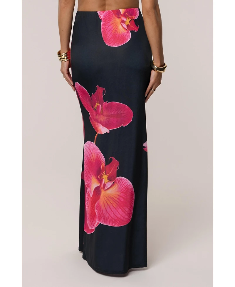 Jluxlabel Women's Floral Radiance Maxi Skirt
