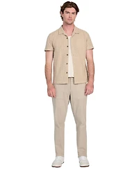 Guess Men's Wesley Crochet Resort Shirt