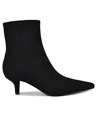 Nine West Women's Tabbie Kitten Heel High Ankle Booties