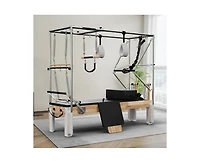 Mikolo Wooden Reformer & Cadillac Trapeze Table – Full Studio Set with Sitting Box