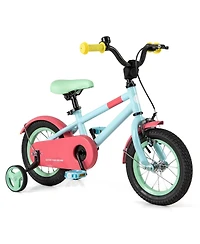 Kids Bike with Adjustable Handlebar and Saddle Blue