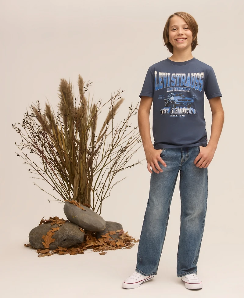 Levi's Big Boys Muscle Car T-Shirt