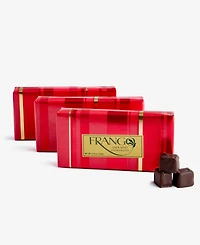 Frango Chocolates 3 Pack Holiday 1/3 Lb Wrapped Dark Mint Chocolate Gift Boxes, Created for Macy's