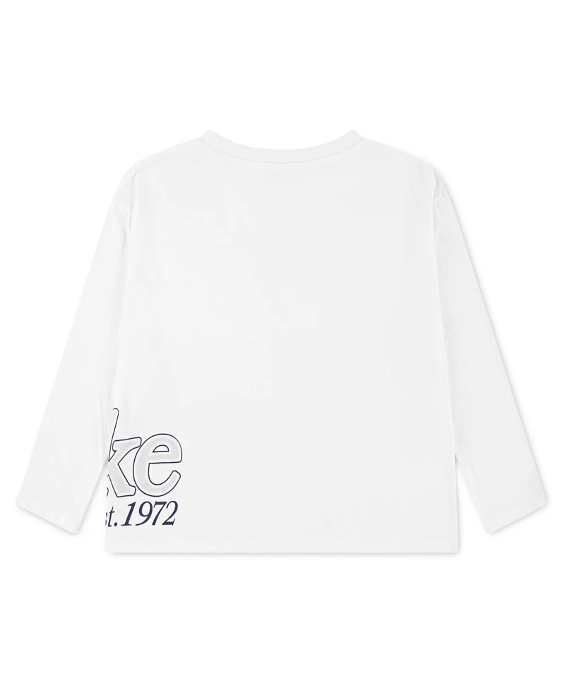 Nike Little Girls Varsity Prep Long Sleeve Top