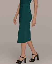 Donna Karan New York Women's Sweater-Knit Pencil Skirt