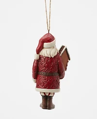 Jim Shore Gingerbread Santa Ornament