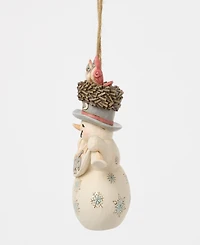 Jim Shore Wdlnd Dated 2025 Snowman Ornament