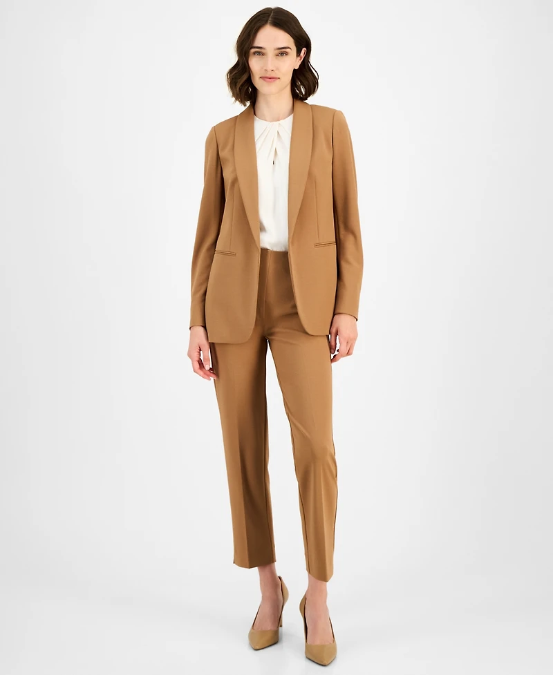 Anne Klein Women's Shawl-Collar Open-Front Blazer