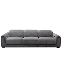 Brownell 3-Pc. Sofa Sectional with 3 Power Motion Chairs, Exclusively at Macy's