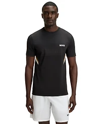Boss by Hugo Men's Active Moisture Management Slim-Fit T-Shirt