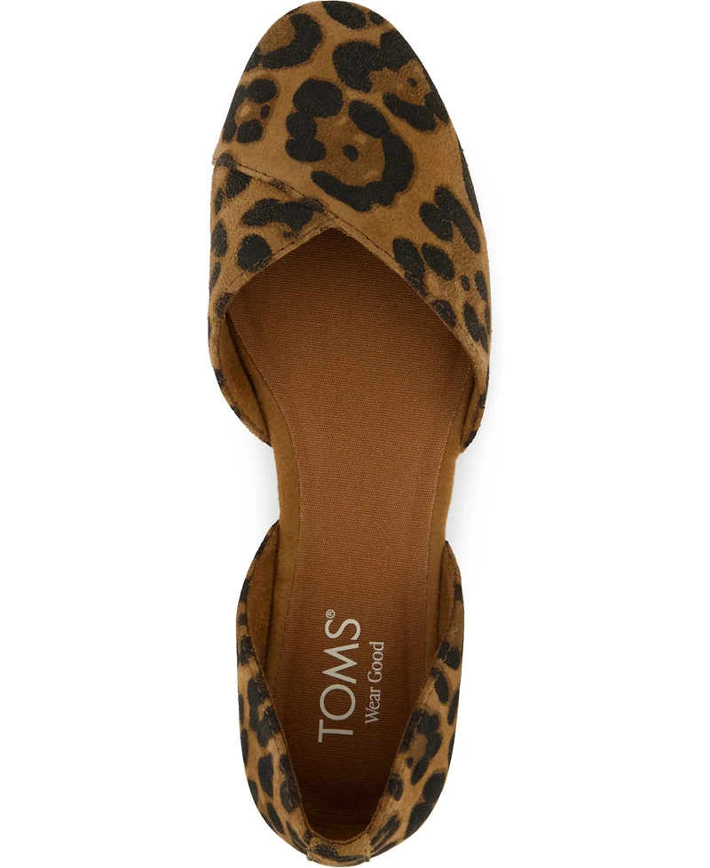 Toms Women's Gemma D'Orsay Slip-On Flats
