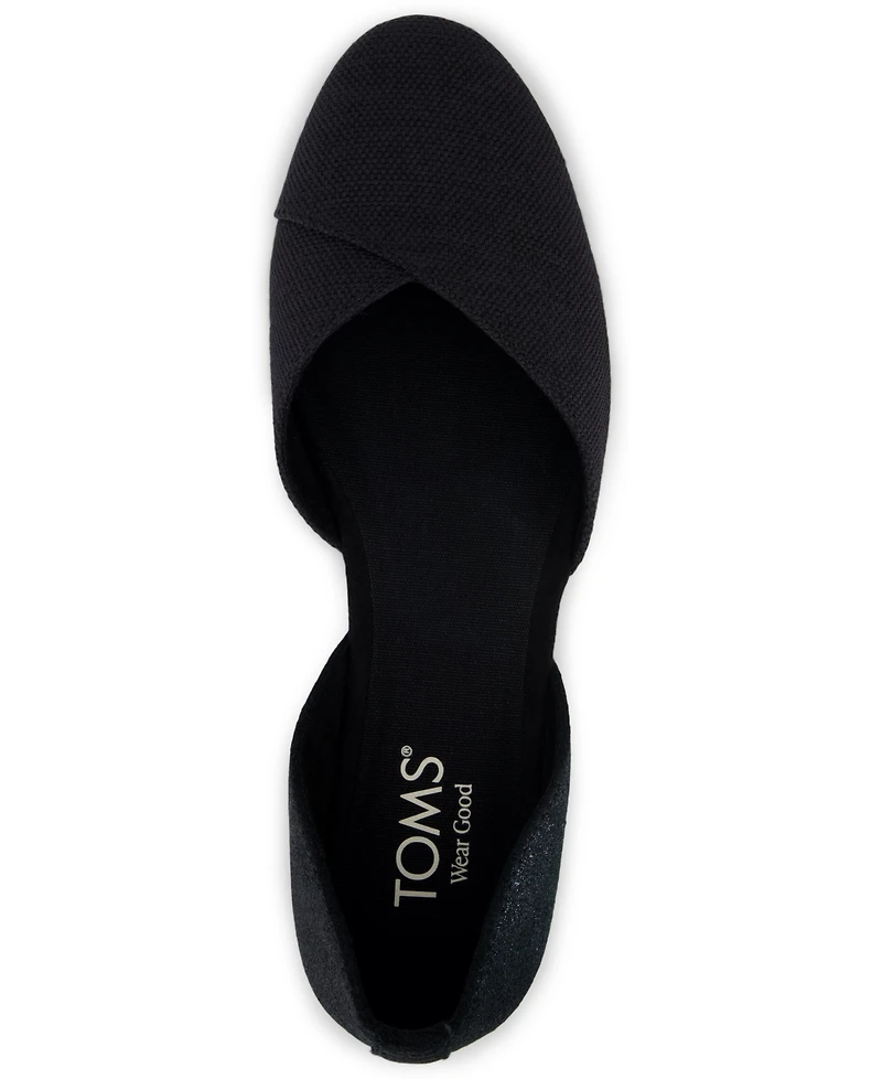 Toms Women's Gemma D'Orsay Slip-On Flats