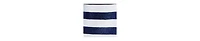 Eloquii Women's Sequin Striped Midi Skirt